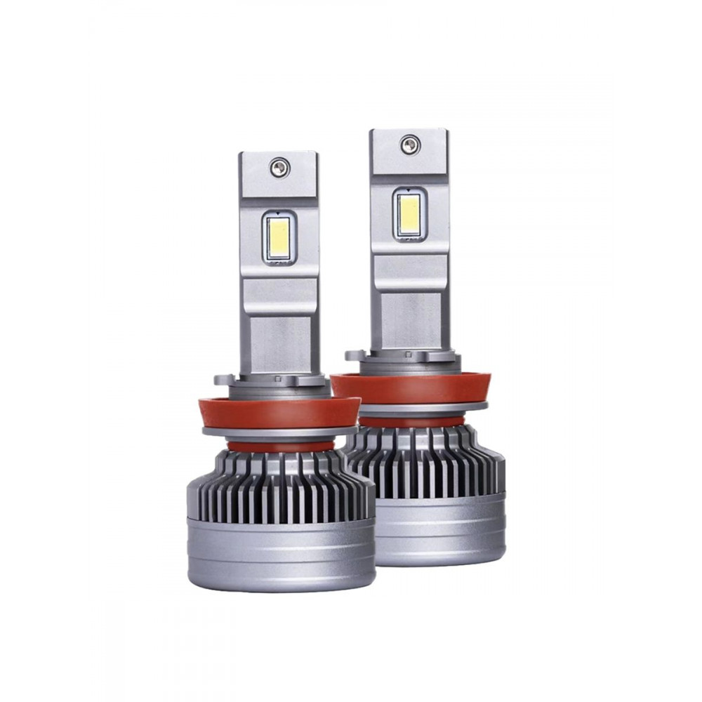 Комплект светодиодных ламп SVS H8/H9/H11 серии ActiveLight (3570CSP/5500Lm/6000K/12-24V/55W,кулер)