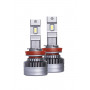 Комплект светодиодных ламп SVS H8/H9/H11 серии ActiveLight (3570CSP/5500Lm/6000K/12-24V/55W,кулер)