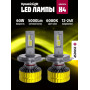 Комплект светодиодных ламп SVS H4 серии DynamicLight (3570CSP/5000Lm/6000K/12-24V/60W/can-bus)