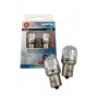 Светодиодные автолампы SVS QRISTAL LIGHT P21W 1156 -12-24V/3.3W/350Lm/Chip 3030-15SMD КРАСНАЯ