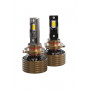 Комплект светодиодных ламп SVS HB3 (9005) серии  MaxLight  (4575CSP/6000Lm/6000K/12-24V/60W, кулер)