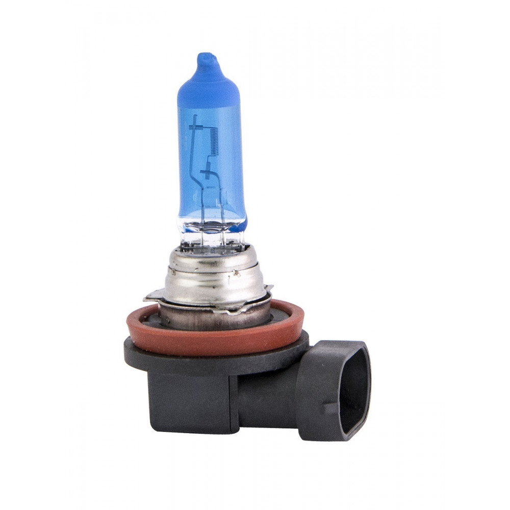 Галогенные лампы серия White 5000K 12V H11 55W+W5W, комплект 2шт. Ver.2.0 {упаковка 1/6/60}*
