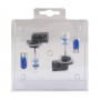 Галогенные лампы серия Intensive+130% 12V H27/881 27W+W5W, комплект 2шт. Ver.2.0 {упаковка 1/6