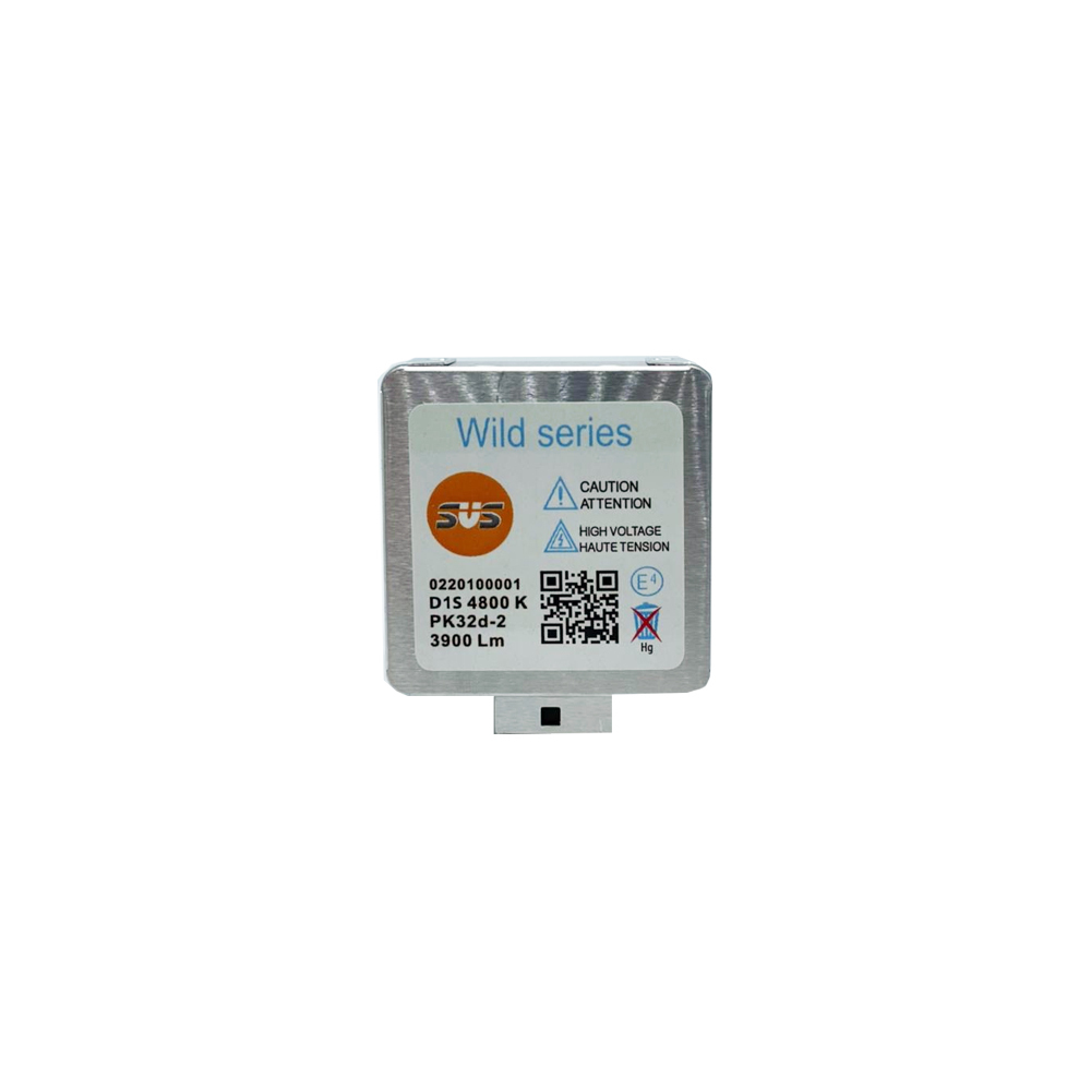 Комплект ксеноновых ламп SVS серии WILD+50% D1S 4800K 85V 35W PK32d-2
