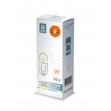 Лампа накаливания SVS 24V RY5W 5W BA15s AMBER {упаковка 1/10/1000}