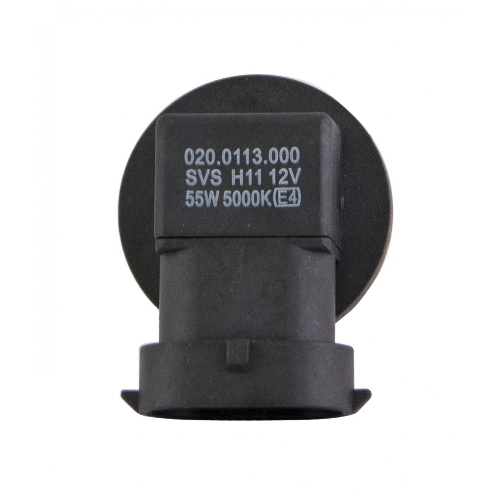 Галогенные лампы серия White 5000K 12V H11 55W+W5W, комплект 2шт. Ver.2.0 {упаковка 1/6/60}*