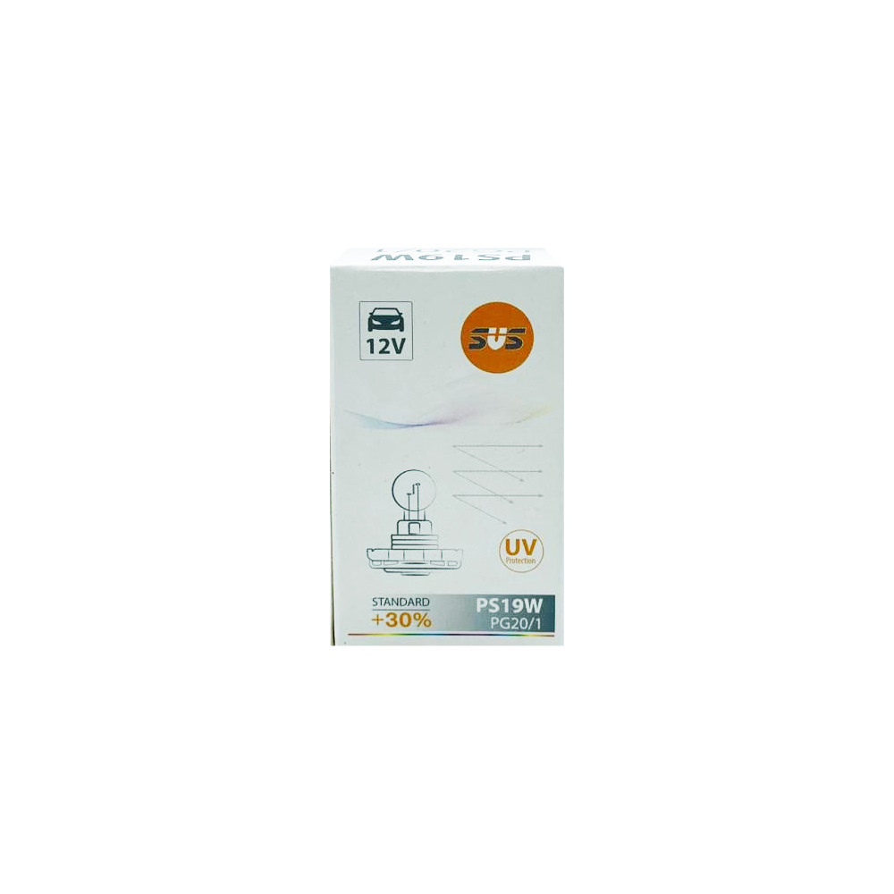 Лампа накаливания SVS 12V PSY19W PG20/2 {упаковка 1/10/300}