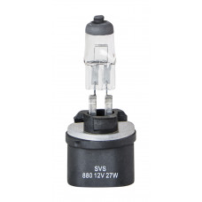 Автолампа галогенная SVS 880 12V 27W PG13 Standard +30% {упаковка 1/10/200}**