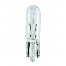 Лампа накаливания SVS 12V W1,2W W2х4,6d {упаковка 1/100/5000}
