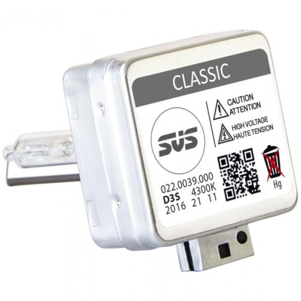Ксеноновая лампа SVS D3S 4300К Classic