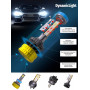 Комплект светодиодных ламп SVS HB3 (9005) серии DynamicLight (3570CSP/5000Lm/6000K/12-24V/60W/can-bu