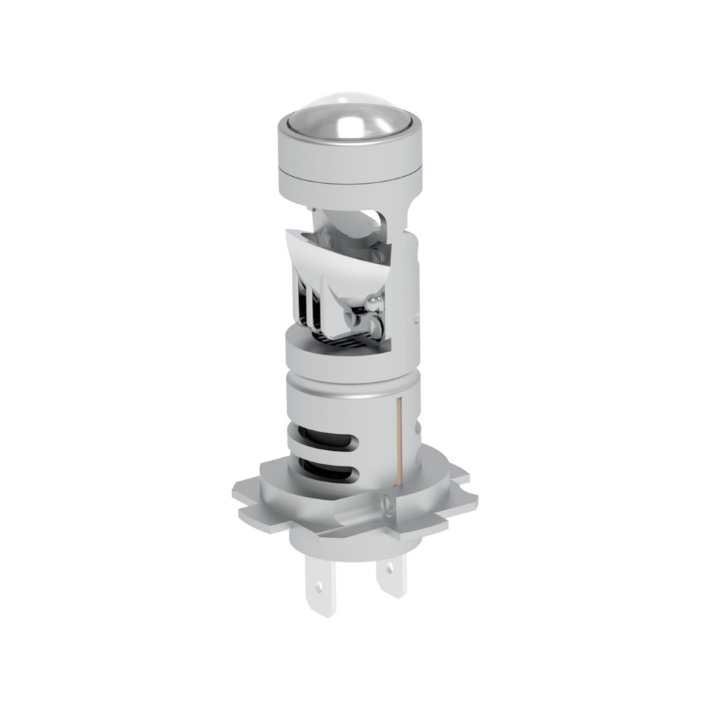 Комплект светодиодных ламп SVS H7/H18 серии Compact Light mini lens (3570CSP/2500Lm/6000K/12V/25W)
