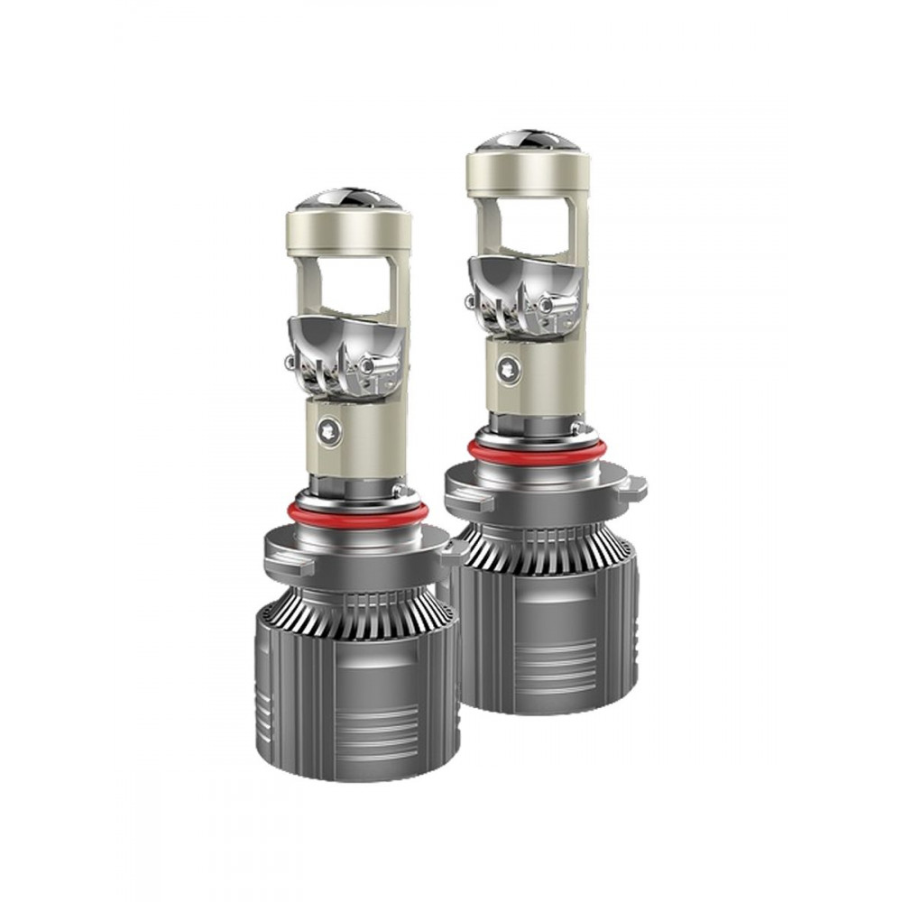 Комплект светодиодных ламп SVS HB3 (9005) серии MaxLight mini lens (4575CSP/4250Lm/6000K/12V/50W)