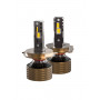 Комплект светодиодных ламп SVS H4/H19 серии  MaxLight  (4575CSP/6000Lm/6000K/12-24V/60W, кулер)