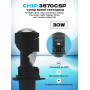 Комплект МИНИ-ЛИНЗ SVS серии A10-PRO  H4/H19 (CHIP3570CSP/3000Lm/6000K/12V/35-50W. кулер)
