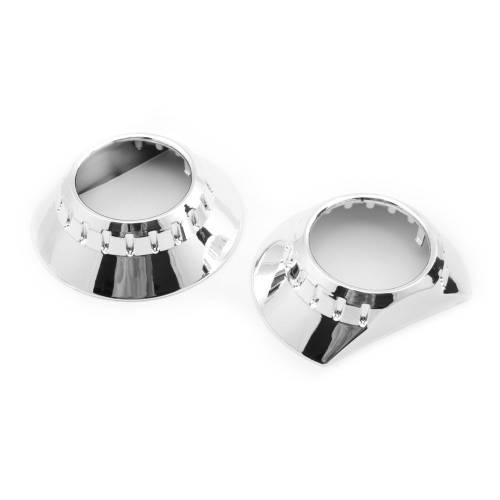 Маски MTF Light №37 для Bi-LED линз 3", хром, компл. 2шт.