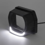 Маски MTF Light G-STYLE для Bi-LED линз с подветкой белой 3" скос, черная. 2шт.
