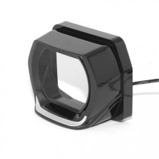 Маски MTF Light G-STYLE для Bi-LED линз с подветкой белой/желтой 3" скос, черная. 2шт.