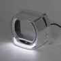 Маски MTF Light G-STYLE для Bi-LED линз с подветкой белой/желтой 3" скос, хром. 2шт.