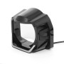 Маски MTF Light G-STYLE для Bi-LED линз с подветкой белой/желтой 3", черная. 2шт.