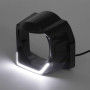 Маски MTF Light G-STYLE для Bi-LED линз с подветкой белой/желтой 3", черная. 2шт.