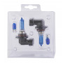 Галогенные лампы серия White 5000K 12V HB4/9006 55W+W5W, комплект 2шт. Ver.2.0*