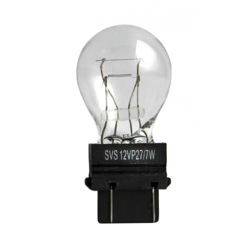 Лампа накаливания SVS 12V P27/7W W2,5x16q {упаковка 1/10/1000}